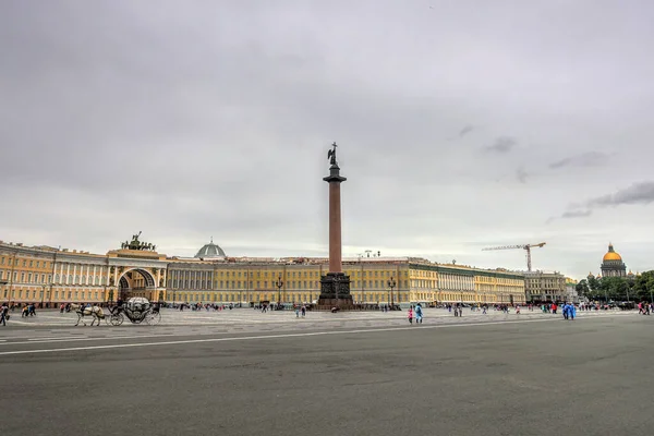 Saint Petersburg Russia August 2018 Historical Center Cloudy Weather — Zdjęcie stockowe