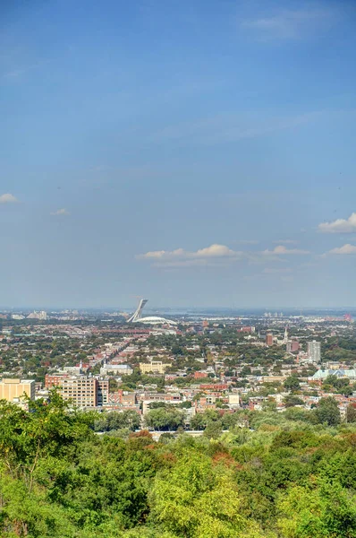 Montreal Canada September 2019 Cityscape Mont Royal Park Hdr Image — Stok fotoğraf