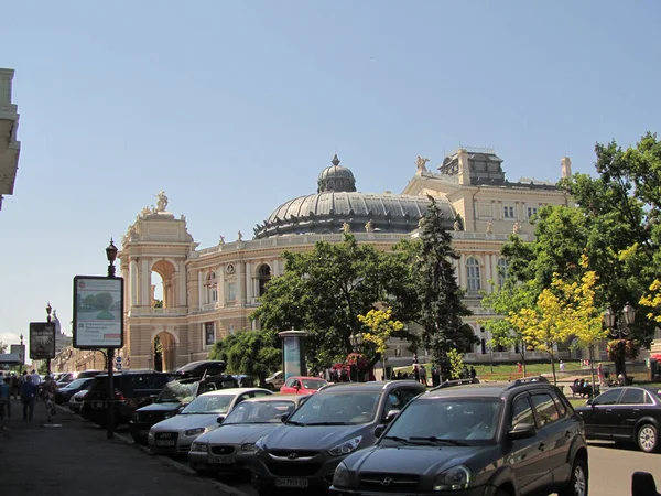 Odessa Ukraine July 2013 Historical Center Summertime — Stockfoto