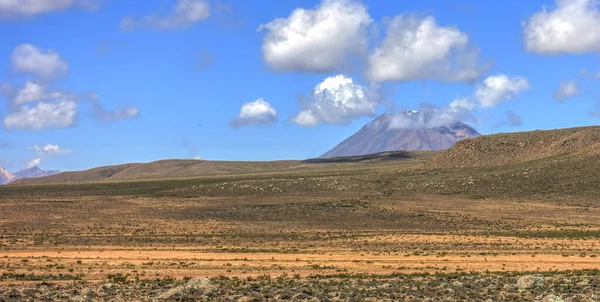 Scenic View Altiplano Landscape Peru — Stockfoto