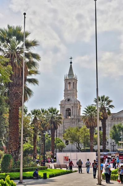 Arequipa Peru April 2018 Historical Center Arequipa — Foto de Stock