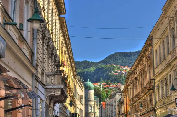 Sarajevo Capital Largest City Bosnia Herzegovina — Foto de Stock