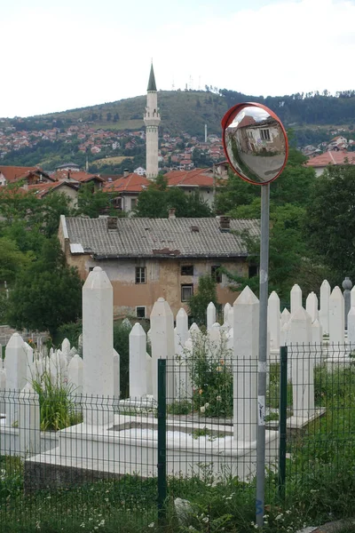 Сараєво Столиця Найбільше Місто Боснії Герцеговини — стокове фото