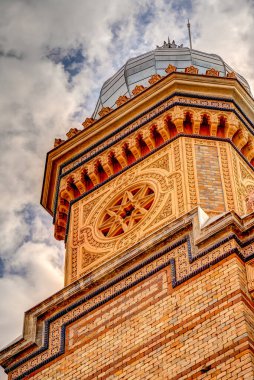 Timisoara, Romania - August 2022 : Historical center in cloudy weather, HDR Image
