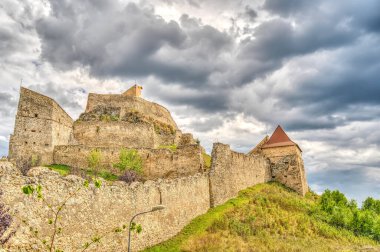 Rupea beautiful view, Braov County in Transylvania, Romania 
