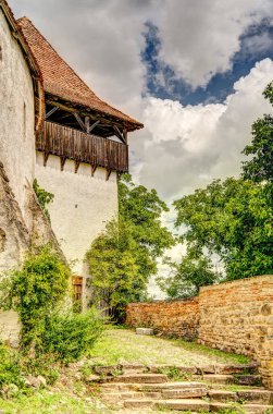 Viscri village, Transylvania, Romania: Beautiful view of the church