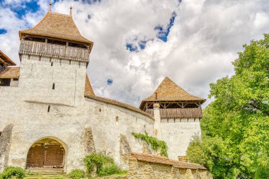 Viscri village, Transylvania, Romania: Beautiful view of the church