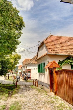 Rimetea or Torock, commune view,  Alba County, Transylvania, Romania