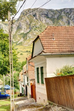 Rimetea or Torock, commune view,  Alba County, Transylvania, Romania