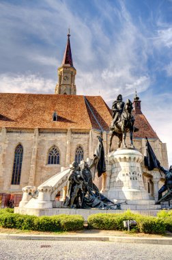 Cluj, Romania - August 2022 : Historical landmarks in summertime