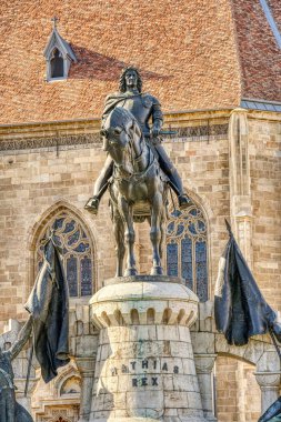 Cluj, Romania - August 2022 : Historical landmarks in summertime