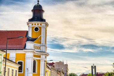 Cluj, Romania - August 2022 : Historical landmarks in summertime