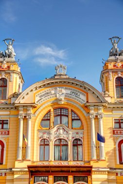 Cluj, Romania - August 2022 : Historical landmarks in summertime