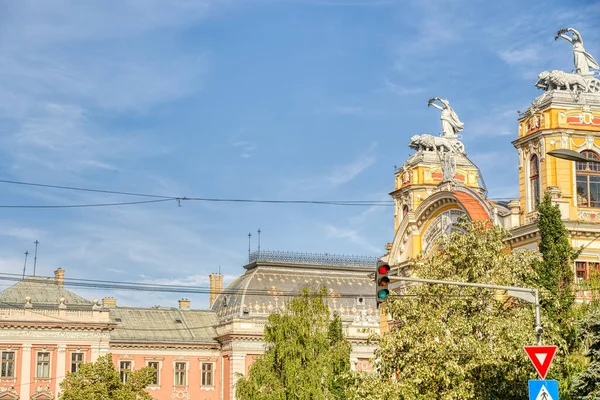 Cluj Romania August 2022 Historical Landmarks Summertime — Stockfoto