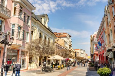 Springtime in Plovdiv is an ancient city located on seven hills in southern Bulgaria.