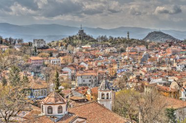Springtime in Plovdiv is an ancient city located on seven hills in southern Bulgaria.