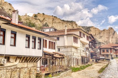 Melnik, the smallest village in Bulgaria, HDR Image