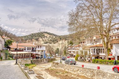 Melnik, the smallest village in Bulgaria, HDR Image