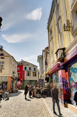 Springtime in Plovdiv is an ancient city located on seven hills in southern Bulgaria.
