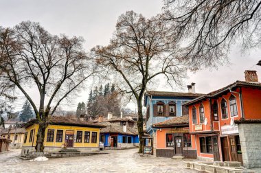 old town view of Koprivshtitsa is a town in Bulgaria, on the Topolnitsa River.