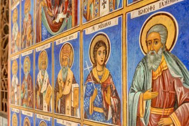 Rila, Bulgaria - April 2021 : Rila Monastery in springtime