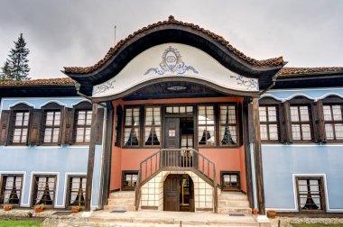 old town view of Koprivshtitsa is a town in Bulgaria, on the Topolnitsa River.
