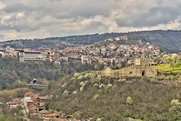 Veliko Tarnovo Bulgaria April 2021 Historical Center Sunny Weather — Stock Photo, Image