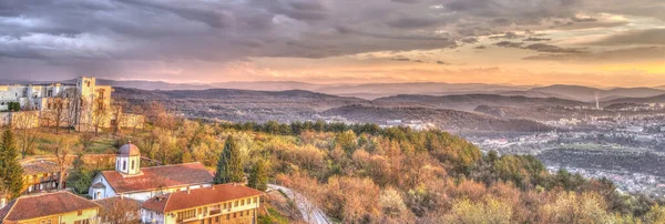 Veliko Tarnovo Bulgaria April 2021 Historical Center Sunny Weather — Stock Photo, Image