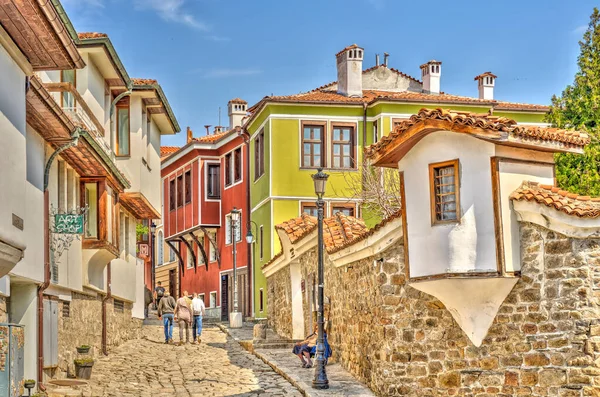 Springtime Plovdiv Ancient City Located Seven Hills Southern Bulgaria — Stock Photo, Image