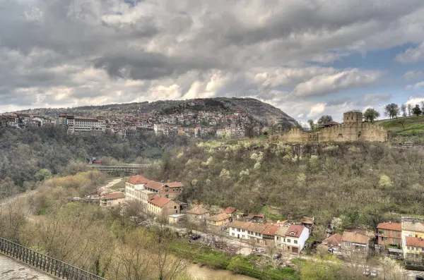 Veliko Tarnovo Bulgaria April 2021 Historical Center Sunny Weather — Stock Photo, Image