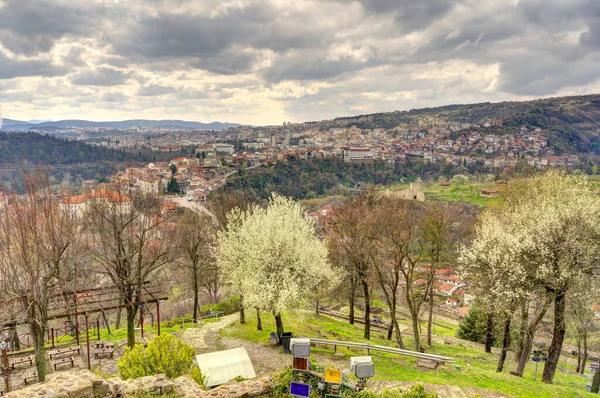 Veliko Tarnovo Bulgaria April 2021 Historical Center Sunny Weather — Stock Photo, Image