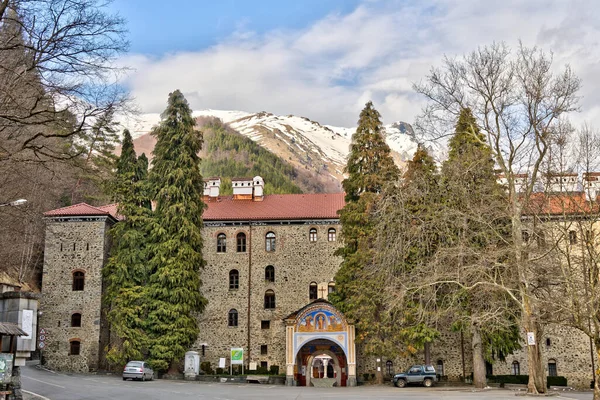 Rila Bulgaria April 2021 Rila Monastery Springtime — Foto de Stock