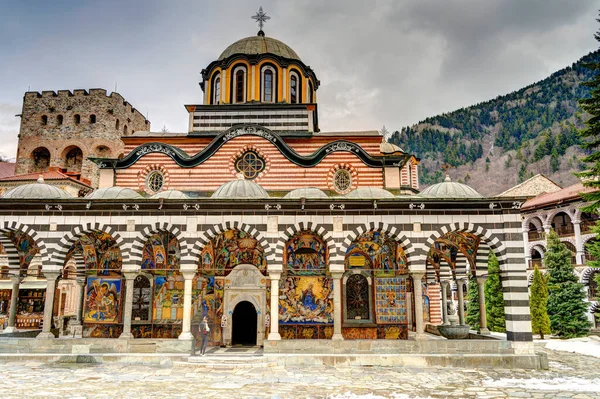 Rila Bulgaria April 2021 Rila Monastery Springtime — Stock Fotó