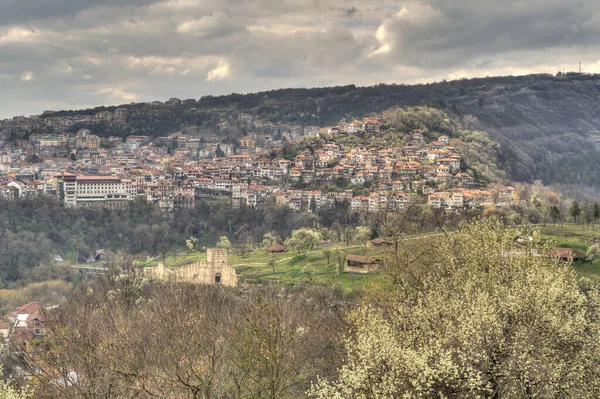 Veliko Tarnovo Bulgaria April 2021 Historical Center Sunny Weather — Stock Photo, Image