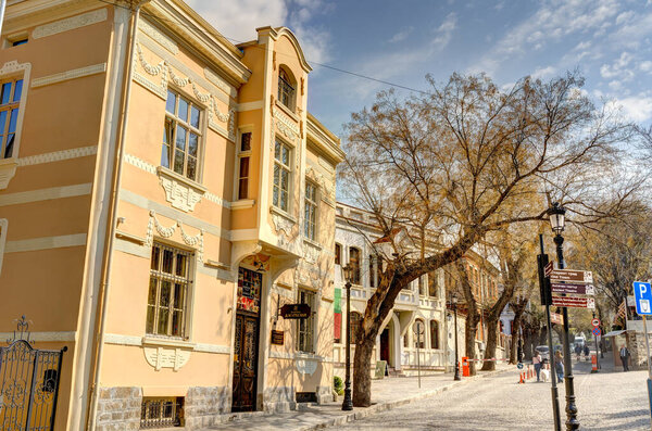 Springtime in Plovdiv is an ancient city located on seven hills in southern Bulgaria.