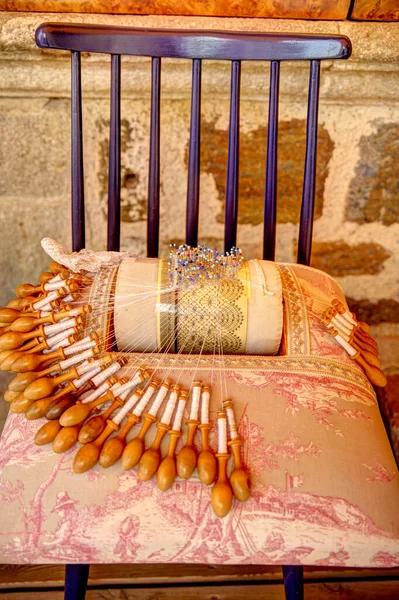 Görünümü, Le Puy-tr-Velay, bir kasaba Haute-Loire, Fransa