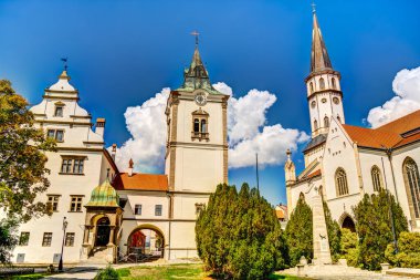 Levoca historical center view , Presov Region, eastern Slovakia