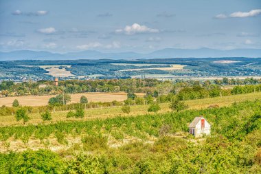 View from Boldogko Castle, Zemplen Mountains, Hungary