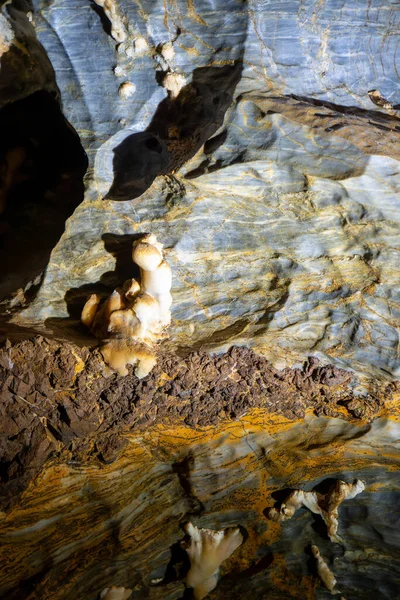 Ochtinska Aragonite Cave Slovakia — 스톡 사진