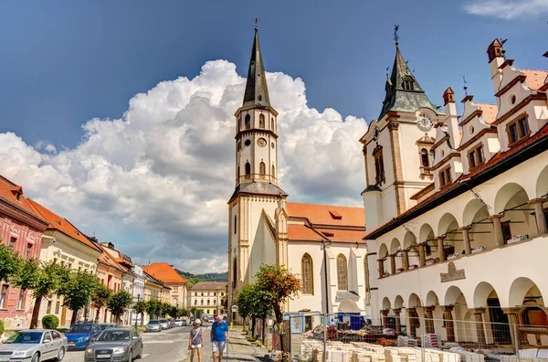 Levoca Historical Center View Presov Region Eastern Slovakia — Stockfoto