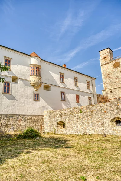 Exterior Famous Medieval Castle Sarospatak Hungary — Stockfoto