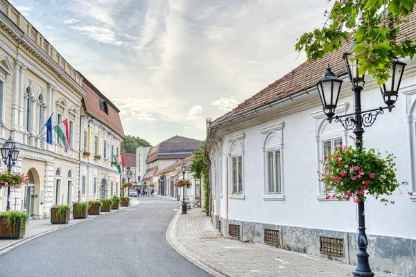 View Old Town Tokaj Hungary — Foto de Stock