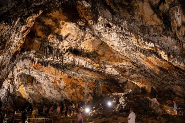 Baradla Domica Cave System Hungary — 图库照片