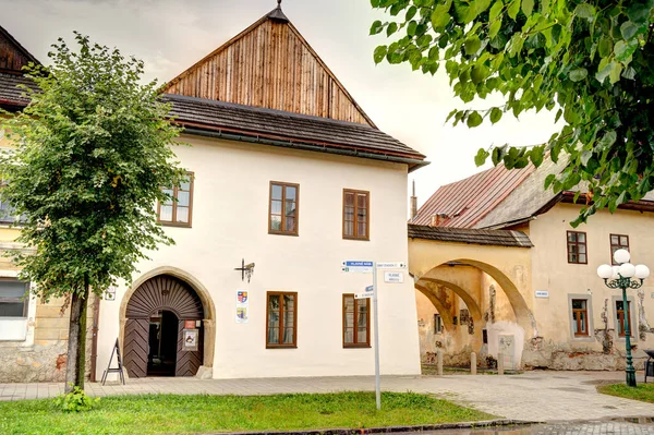 Kezmarok Historical Center View Spi Region Eastern Slovakia Poprad River —  Fotos de Stock