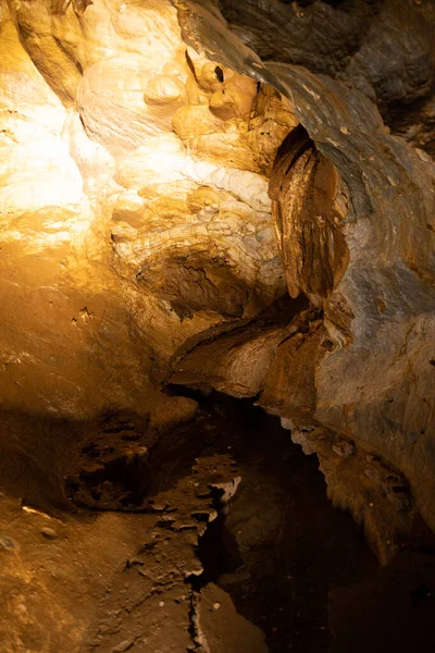 Ochtinska Aragonite Cave Slovakia — Φωτογραφία Αρχείου