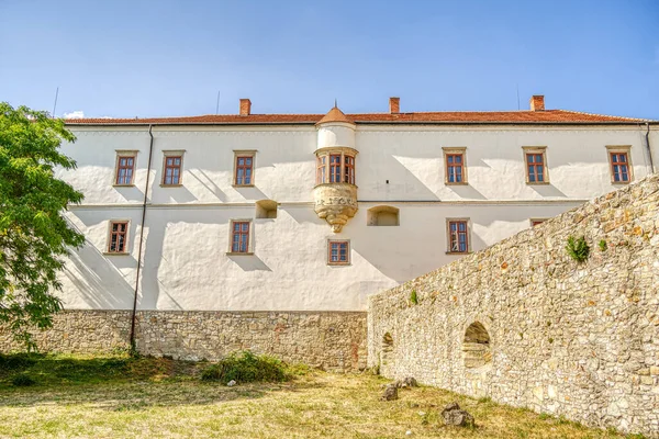 Exterior Famous Medieval Castle Sarospatak Hungary —  Fotos de Stock