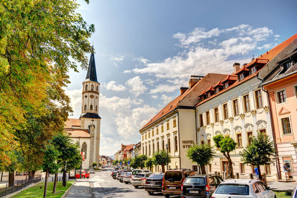 Levoca historical center view , Presov Region, eastern Slovakia