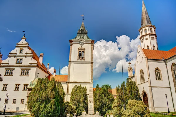 Levoca Historical Center View Presov Region Eastern Slovakia — Stockfoto