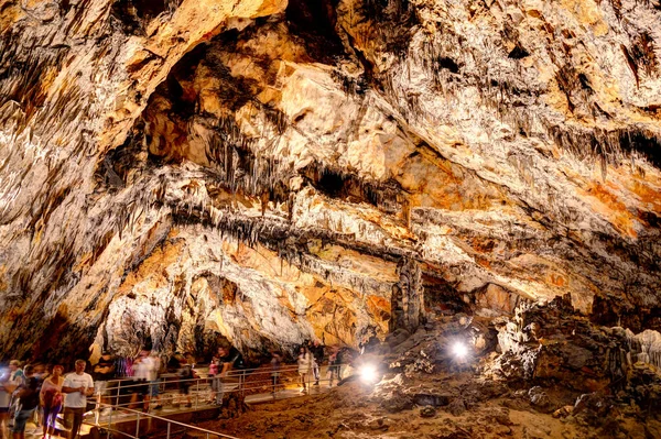 Baradla Domica Cave System Hungary — 图库照片
