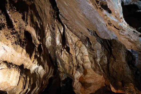 Ochtinska Aragonite Cave Slovakia — Stock Photo, Image